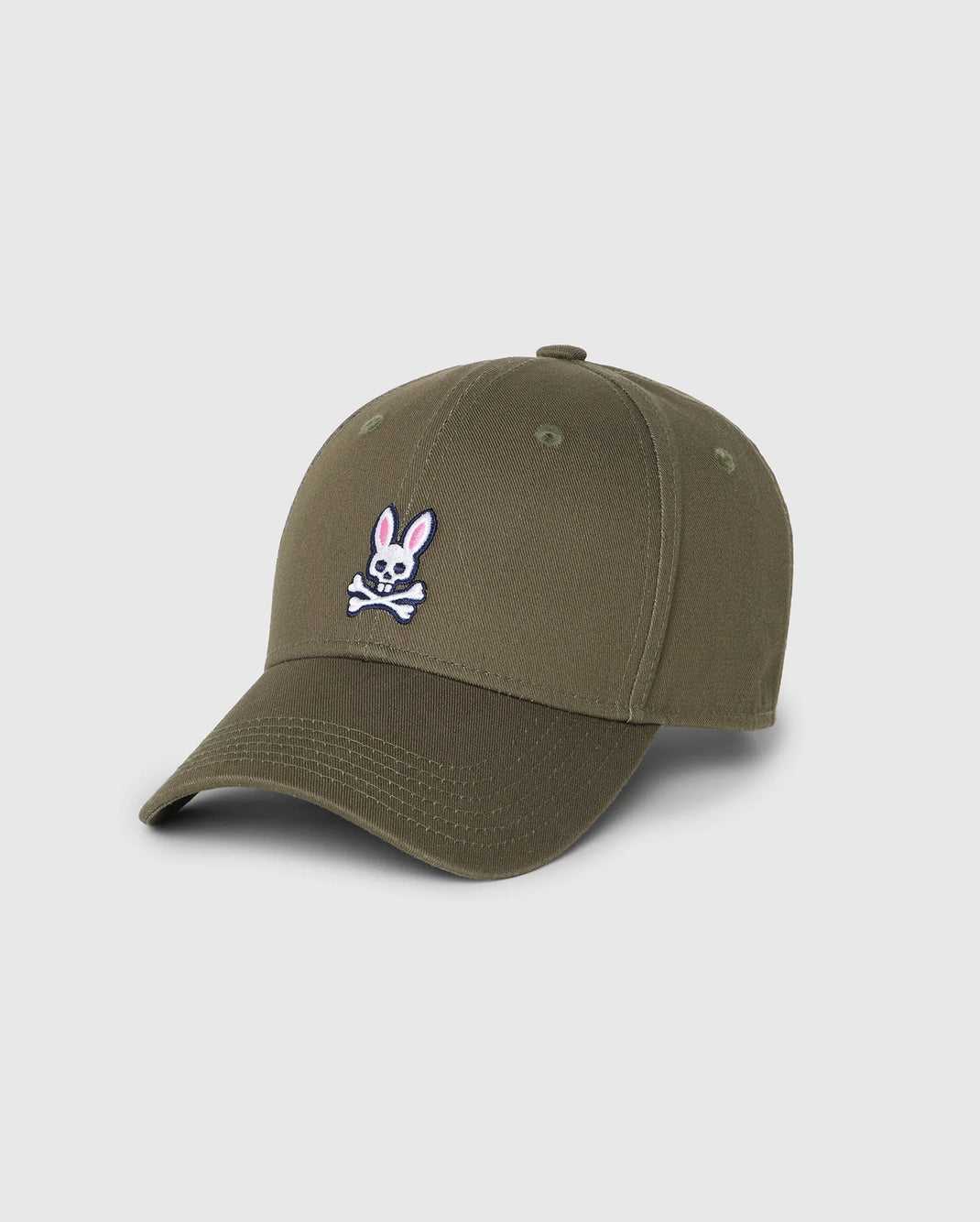 Casquettes Psycho Bunny Classic Baseball Cap Vert Homme | XWT-55045091